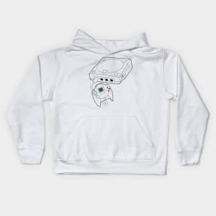 Sega Dreamcast Console Kids Hoodie